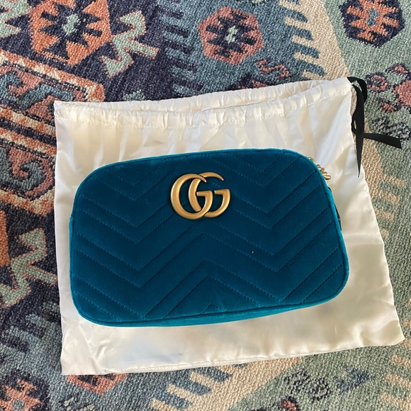 Gucci velvet marmont bag - Picture 4 of 7